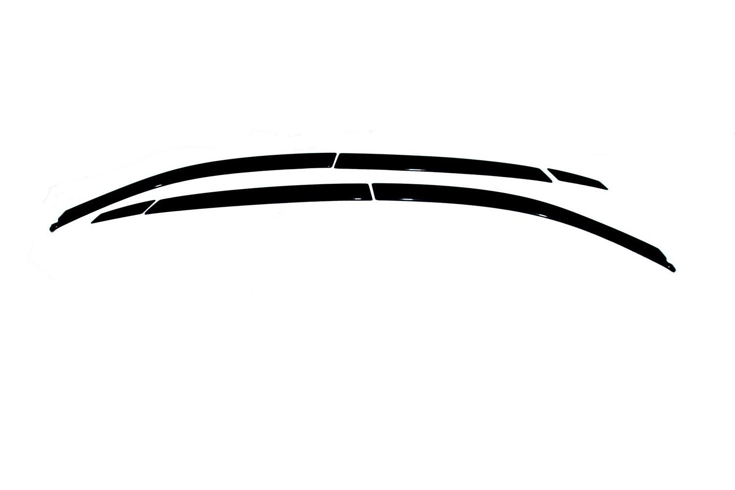 Auto Ventshade AVS 896001 - AVS Low-Profile Ventvisor, Low Profile, Modified Acrylic
