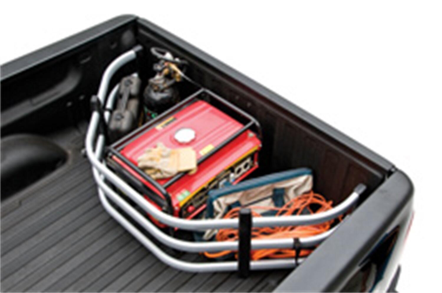 AMP Research 74804-00A - BedXtender HD Sport, Fleetside, Silver