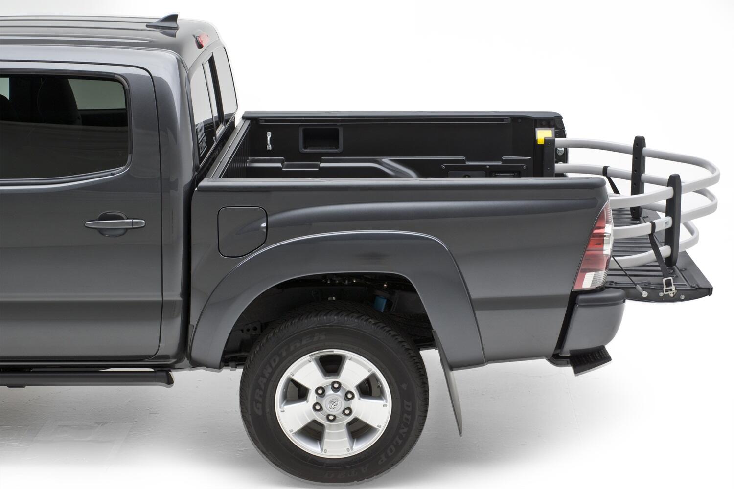AMP Research 74809-00A - BedXtender HD Moto, Fleetside, Silver