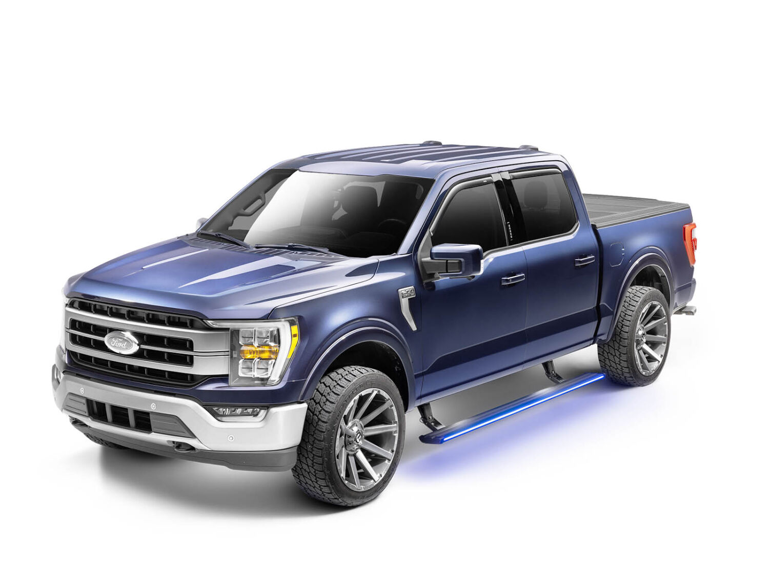 AMP Research 96152-01A - PowerStep Vision, Crew Cab, Black