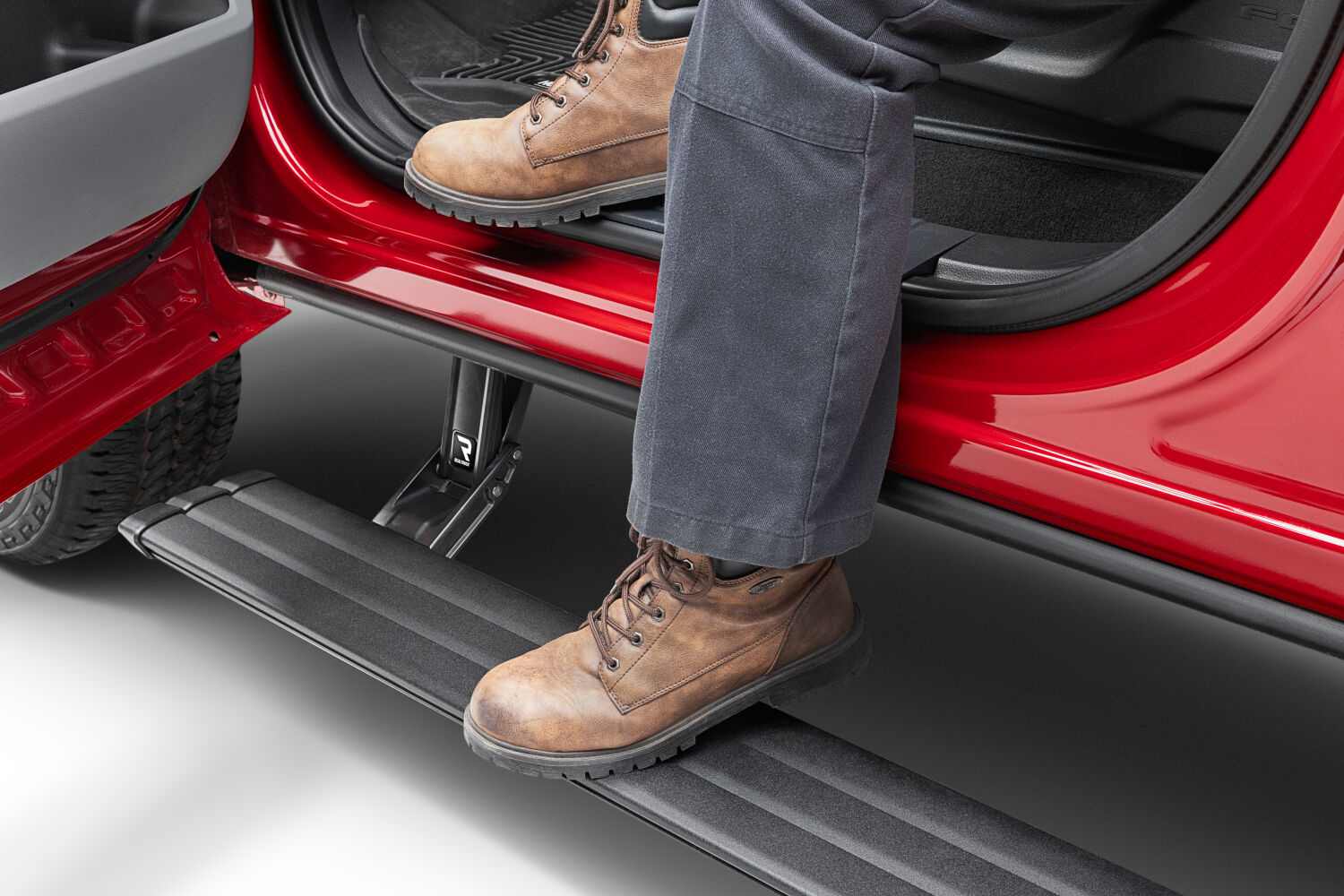 AMP Research 96236-01A - PowerStep Vision, Crew Cab, Black
