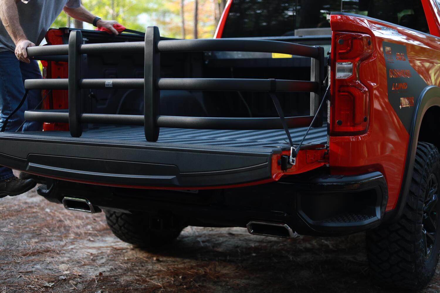 AMP Research 74841-01A - BedXtender HD MAX, Fleetside, Black