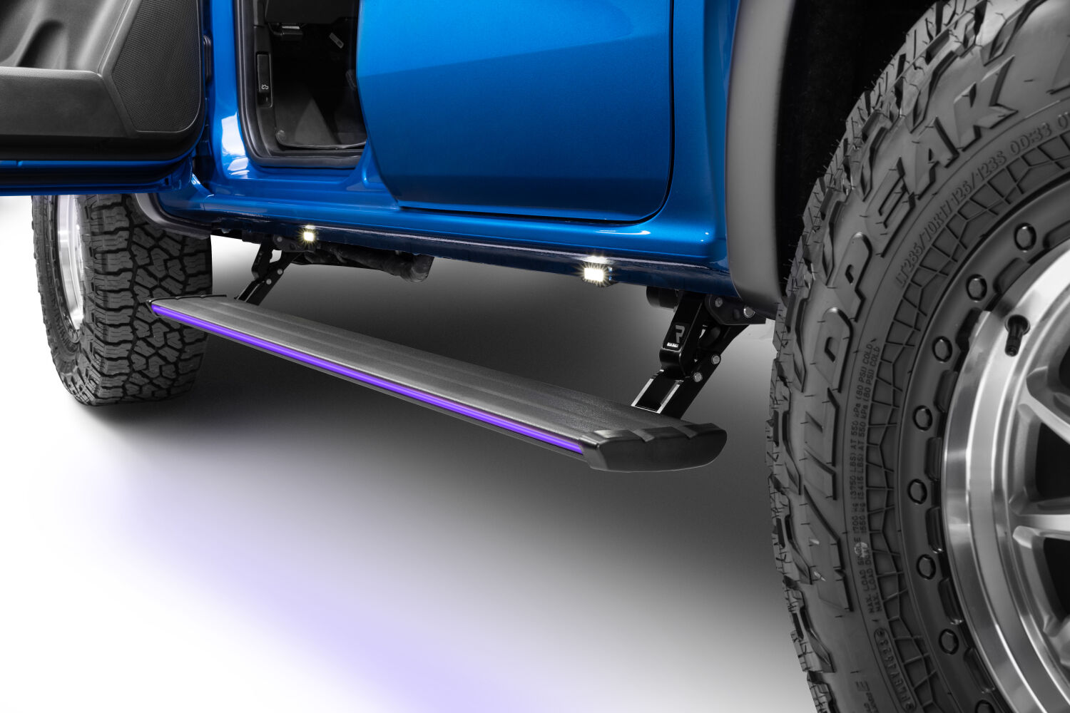 AMP Research 96363-01A - PowerStep Vision, Crew Cab, Black