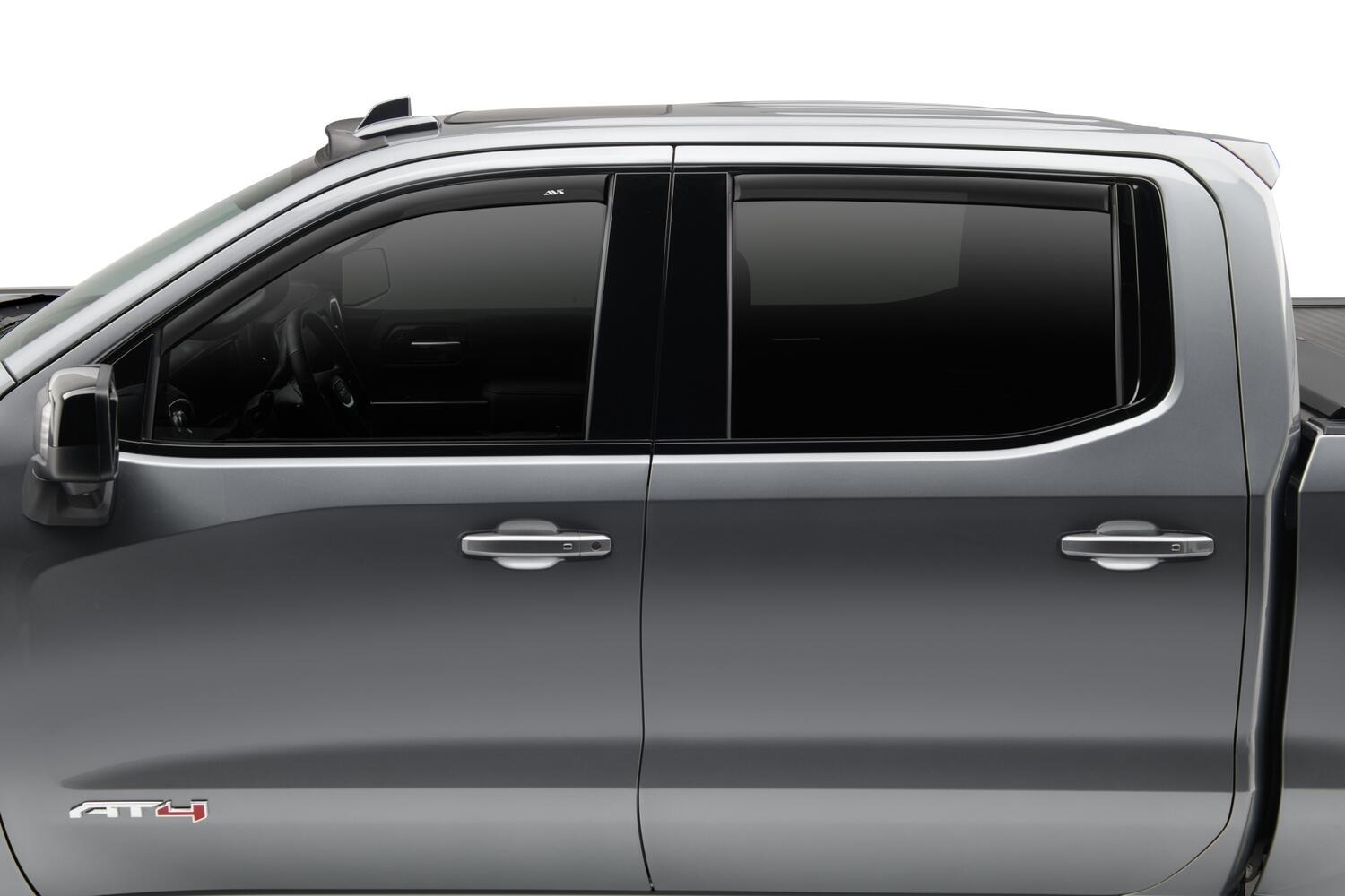 Auto Ventshade AVS 894075 - AVS Low-Profile Ventvisor, Crew Cab, Low Profile