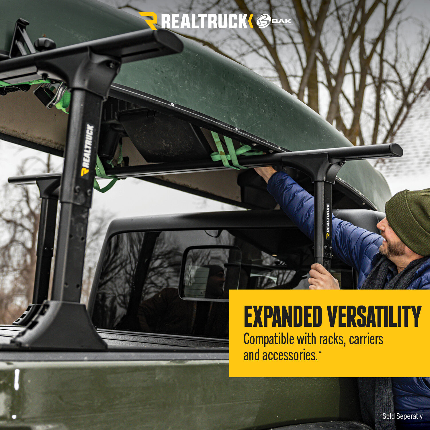 BAK 449409TS - BAKFlip MX4 TiltaSlide, 5'7" Bed, Black