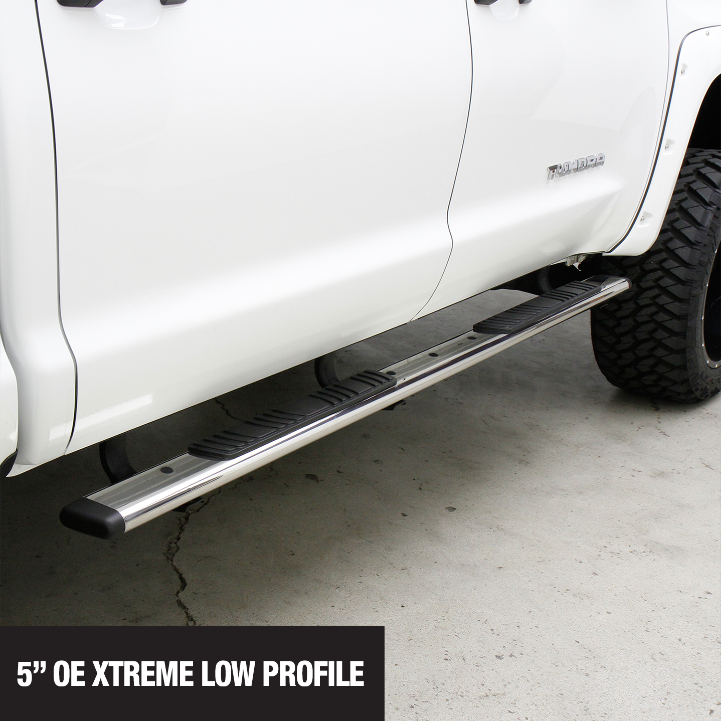 Go Rhino 650067PS - Running Boards & Steps, Silver, Polished Stainless Steel