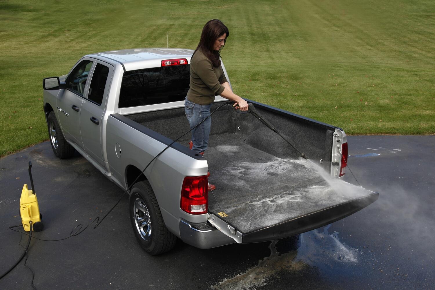 BedRug BRT02LBK - Bed Liner, Charcoal, Polypropylene Fiber