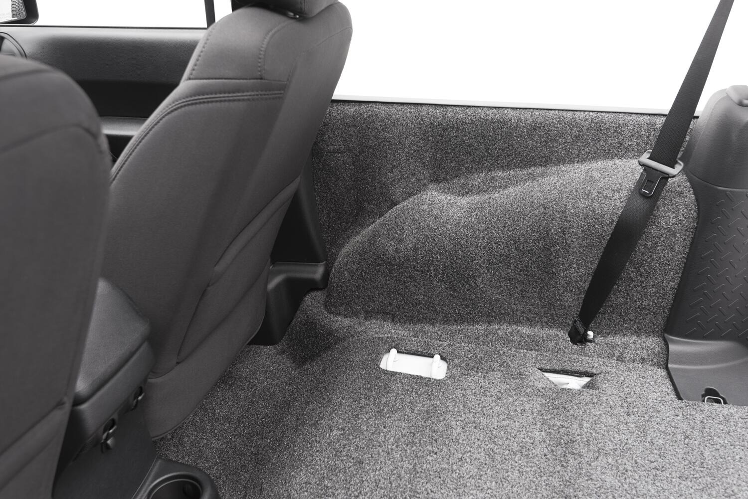 BedRug BRJK07R2 - Jeep Floor & Cargo Liner, Charcoal, Polypropylene Fiber