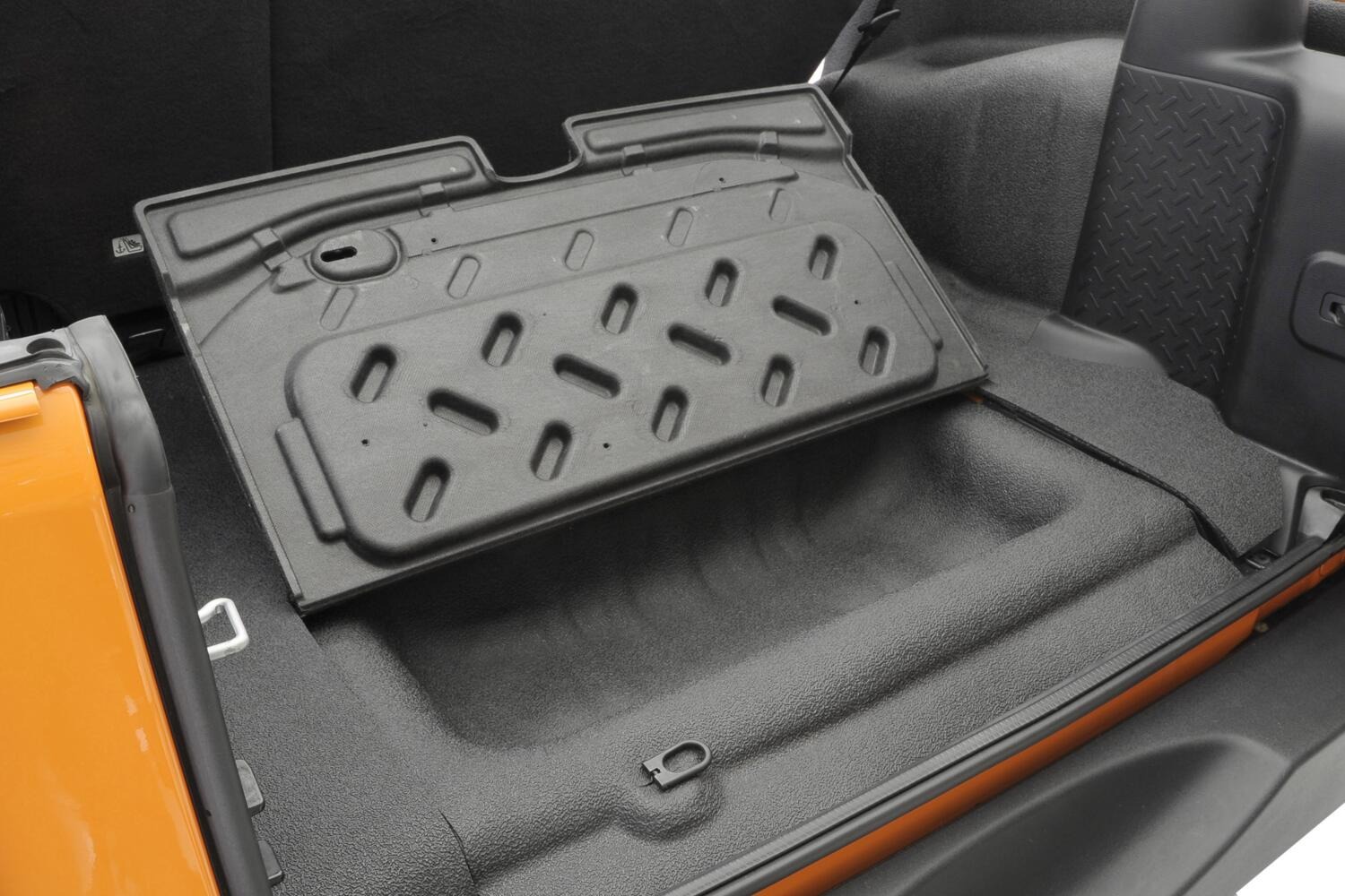 BedRug BTJK07R4 - BedTred Jeep Floor & Cargo Liner, Charcoal, Textured