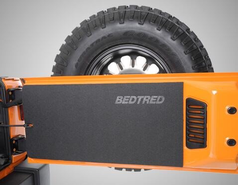 BedRug BTCJTG - BedTred Jeep Floor & Cargo Liner, Charcoal, Textured