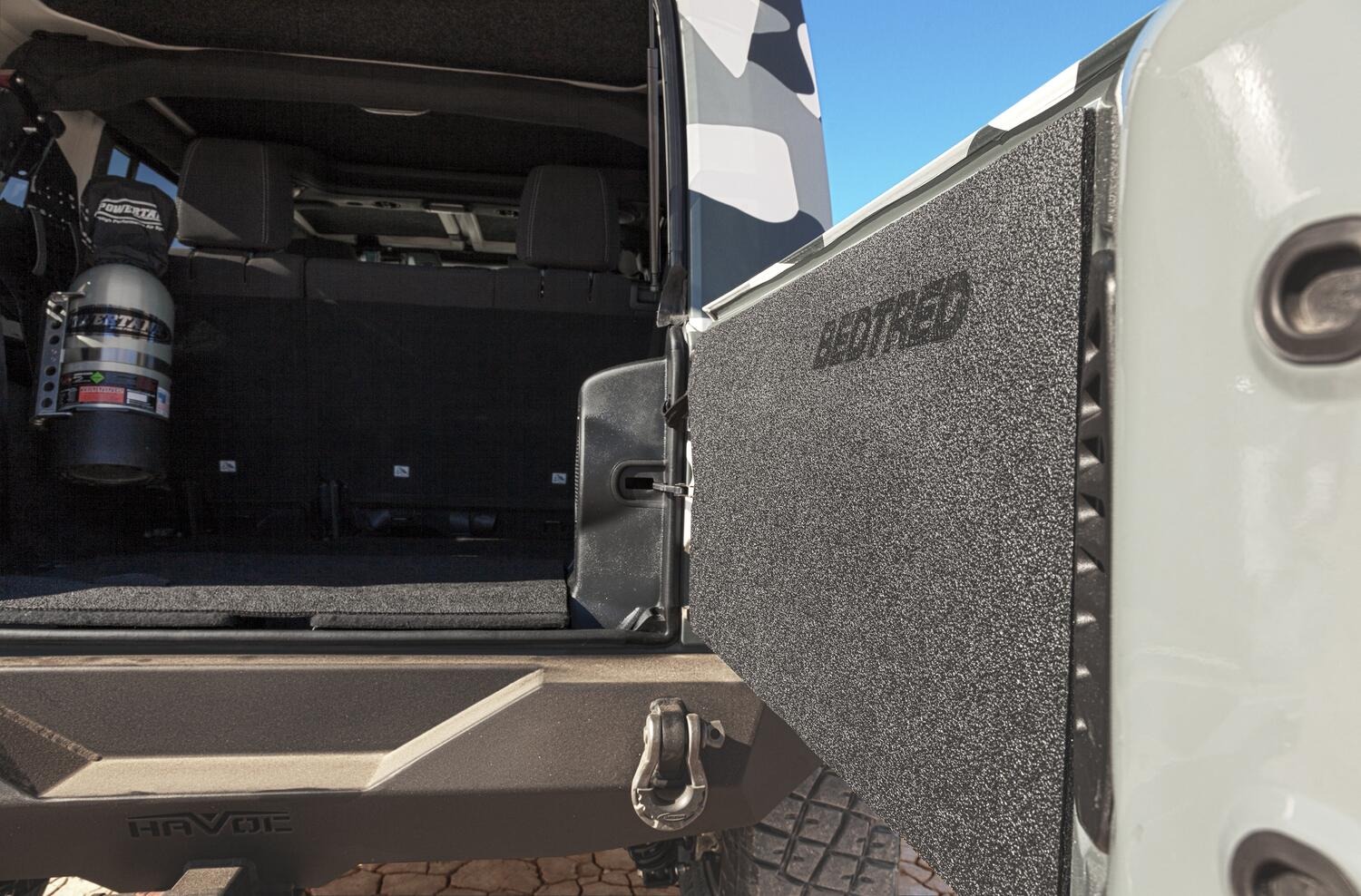 BedRug BTCJTG - BedTred Jeep Floor & Cargo Liner, Charcoal, Textured