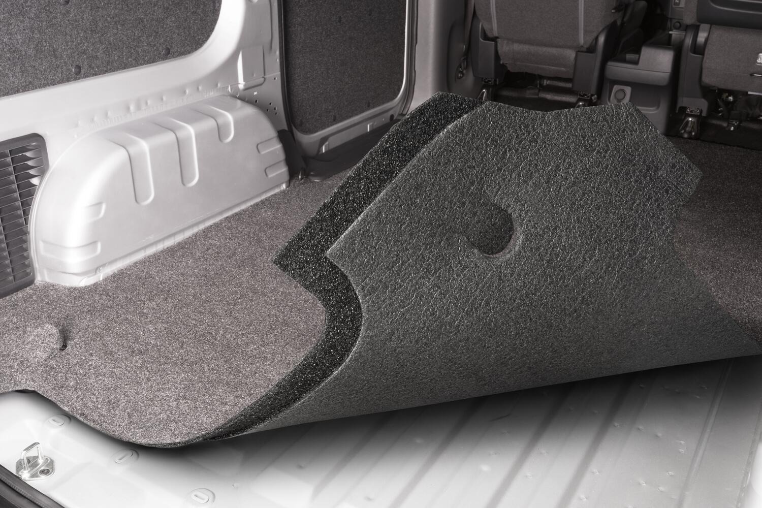 BedRug VRNV213 - VanRug Cargo Liner, Charcoal, Polypropylene Fiber