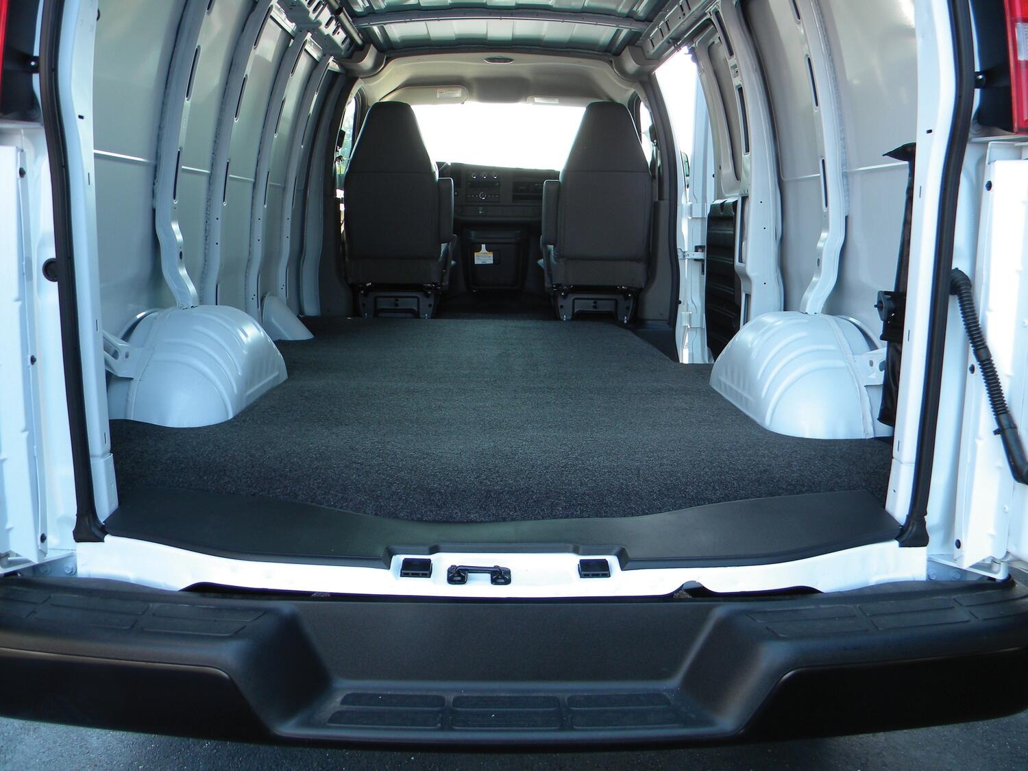 BedRug VRG96 - VanRug Cargo Liner, Charcoal, Polypropylene Fiber