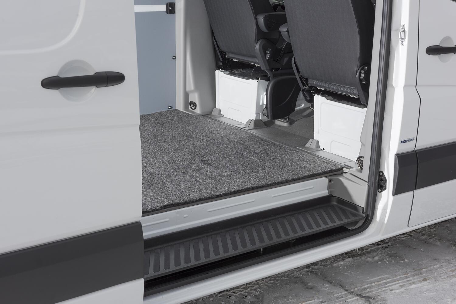 BedRug VRMS06LE - VanRug Cargo Liner, Charcoal, Polypropylene Fiber
