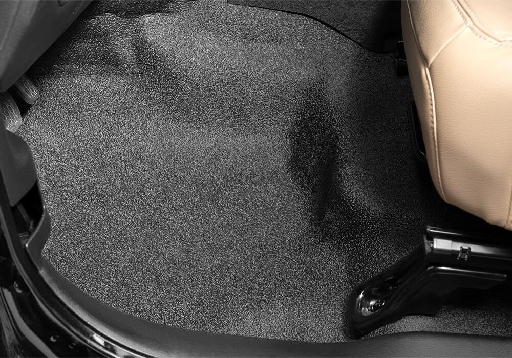BedRug BTJL18F4 - BedTred Jeep Floor & Cargo Liner, Charcoal, Textured