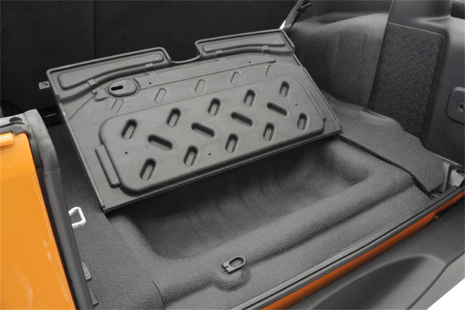 BedRug BTJK11R2 - BedTred Jeep Floor & Cargo Liner, Charcoal, Textured