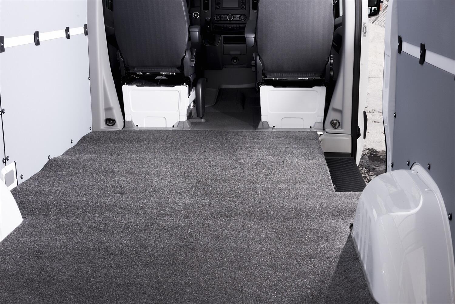BedRug VRMM16 - VanRug Cargo Liner, Charcoal, Polypropylene Fiber