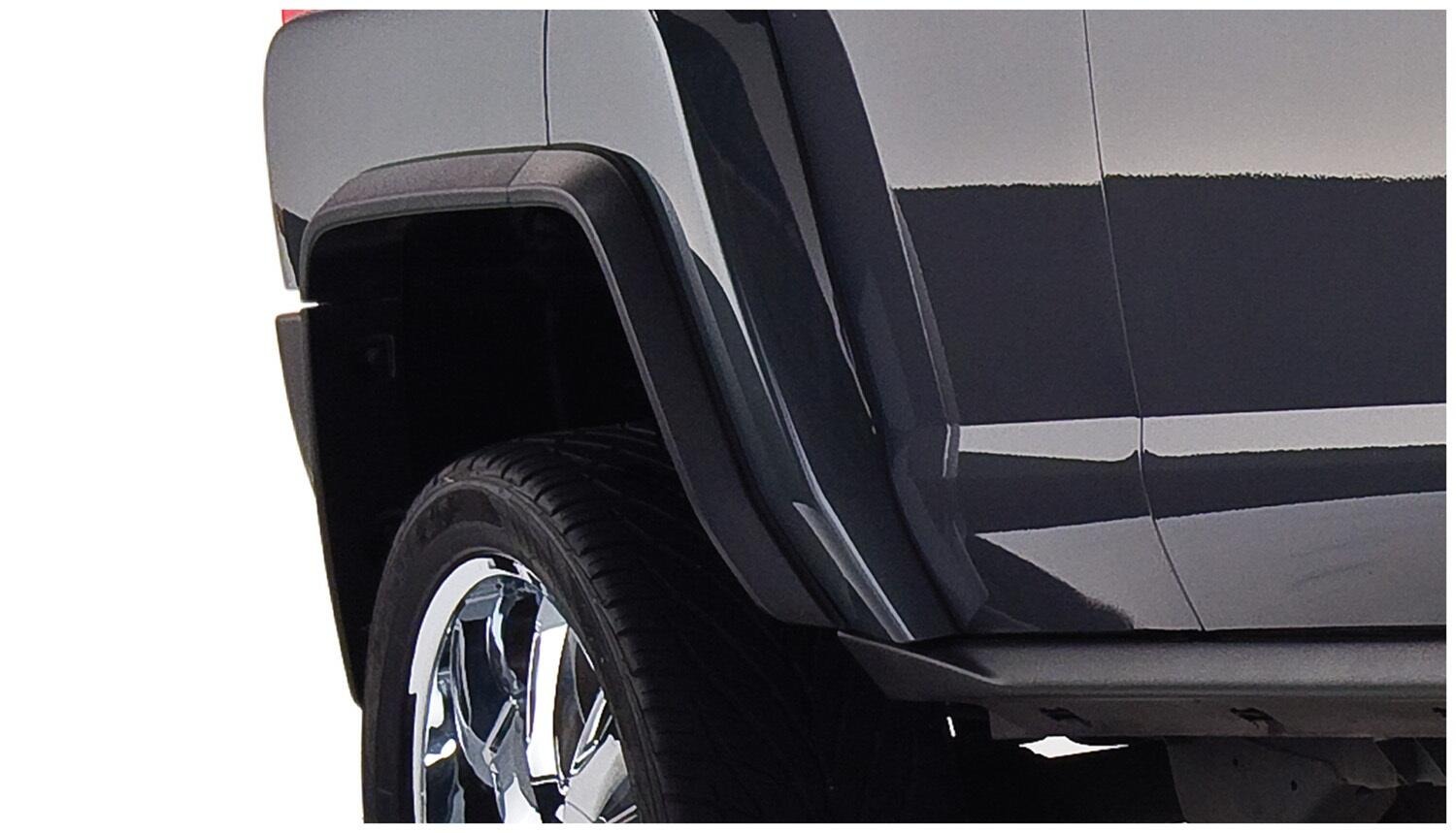 Bushwacker 150900-02 - OE Style Fender Flares, 4-Piece Set, Black