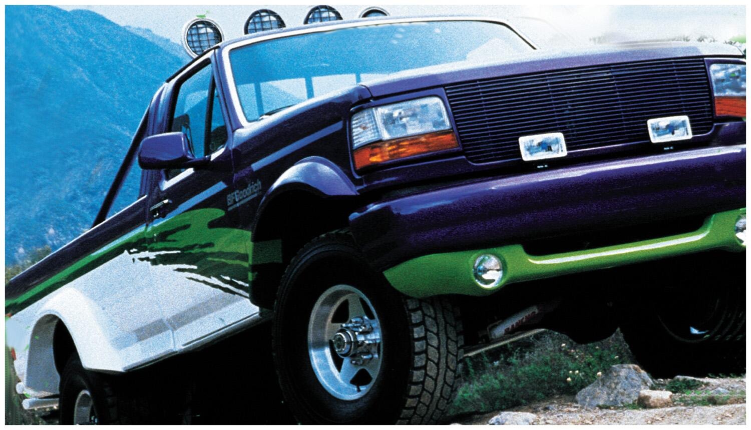 Bushwacker 20022-11 - Cutout Style Fender Flares, 2-Piece Rear, Fleetside