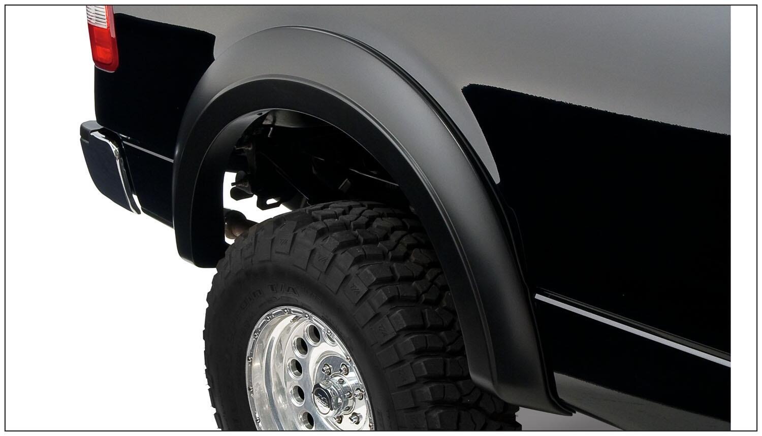 Bushwacker 20915-02 - Extend-A-Fender Flares, 4-Piece Set, Fleetside