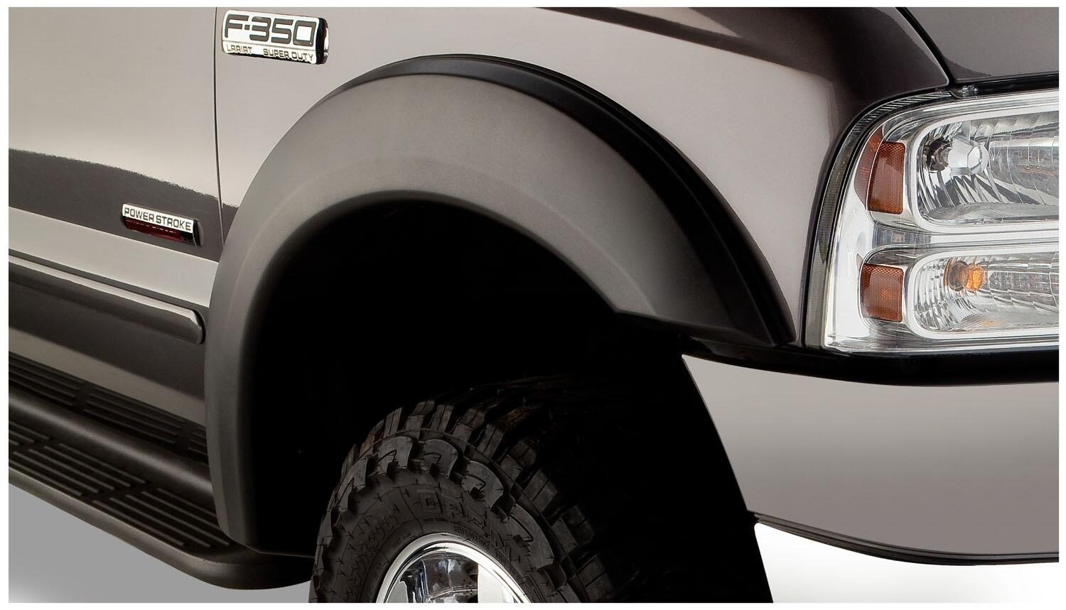 Bushwacker 20928-02 - Extend-A-Fender Flares, 4-Piece Set, Black