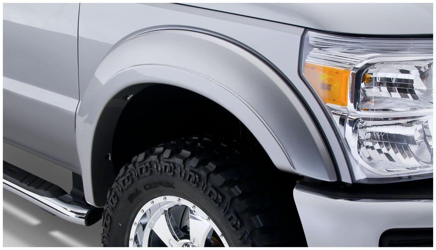 Bushwacker 20932-02 - Extend-A-Fender Flares, 4-Piece Set, Black