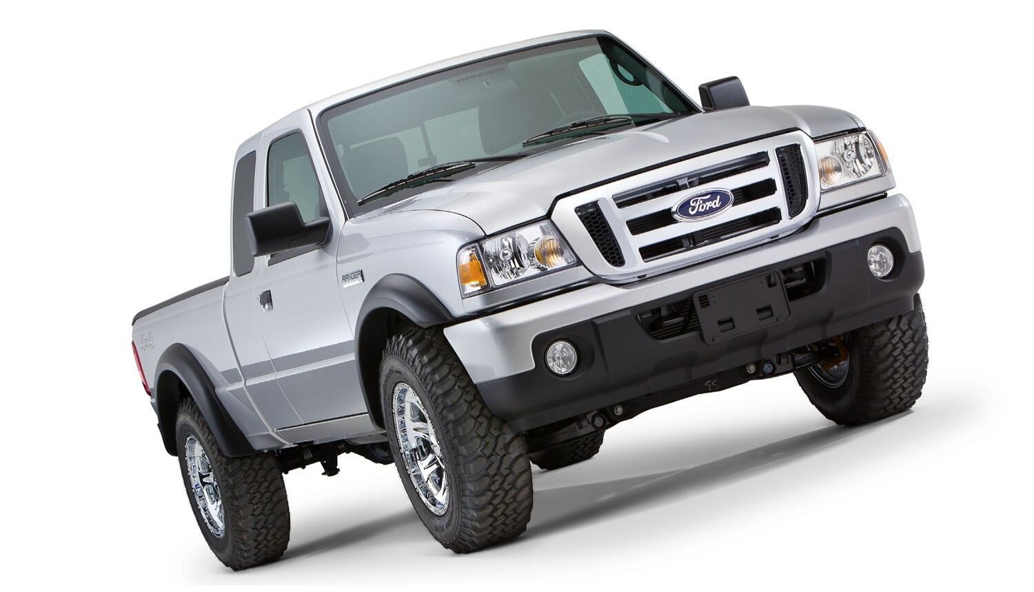 Bushwacker 21910-01 - Extend-A-Fender Flares, 4-Piece Set, Fleetside