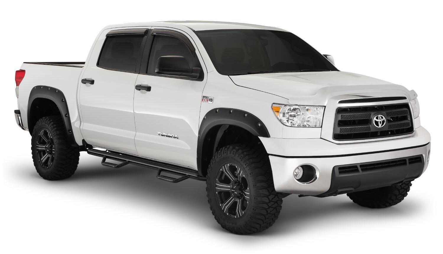 Bushwacker 30911-02 - Pocket Style Fender Flares, 4-Piece Set, Fleetside