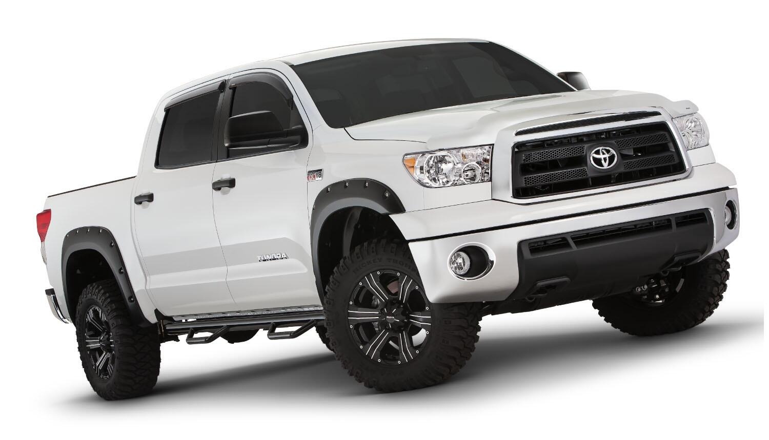 Bushwacker 30911-02 - Pocket Style Fender Flares, 4-Piece Set, Fleetside