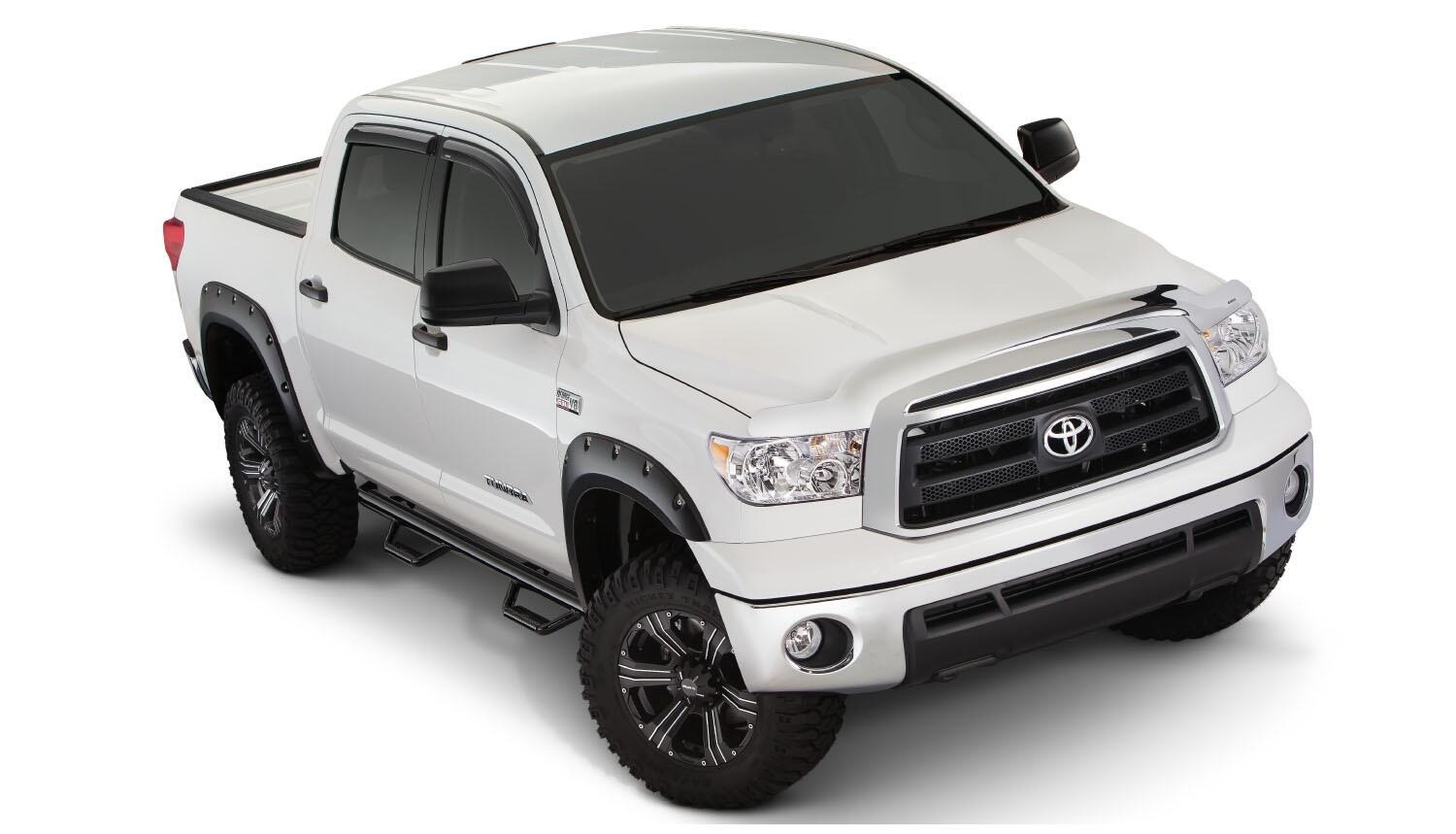 Bushwacker 30911-02 - Pocket Style Fender Flares, 4-Piece Set, Fleetside