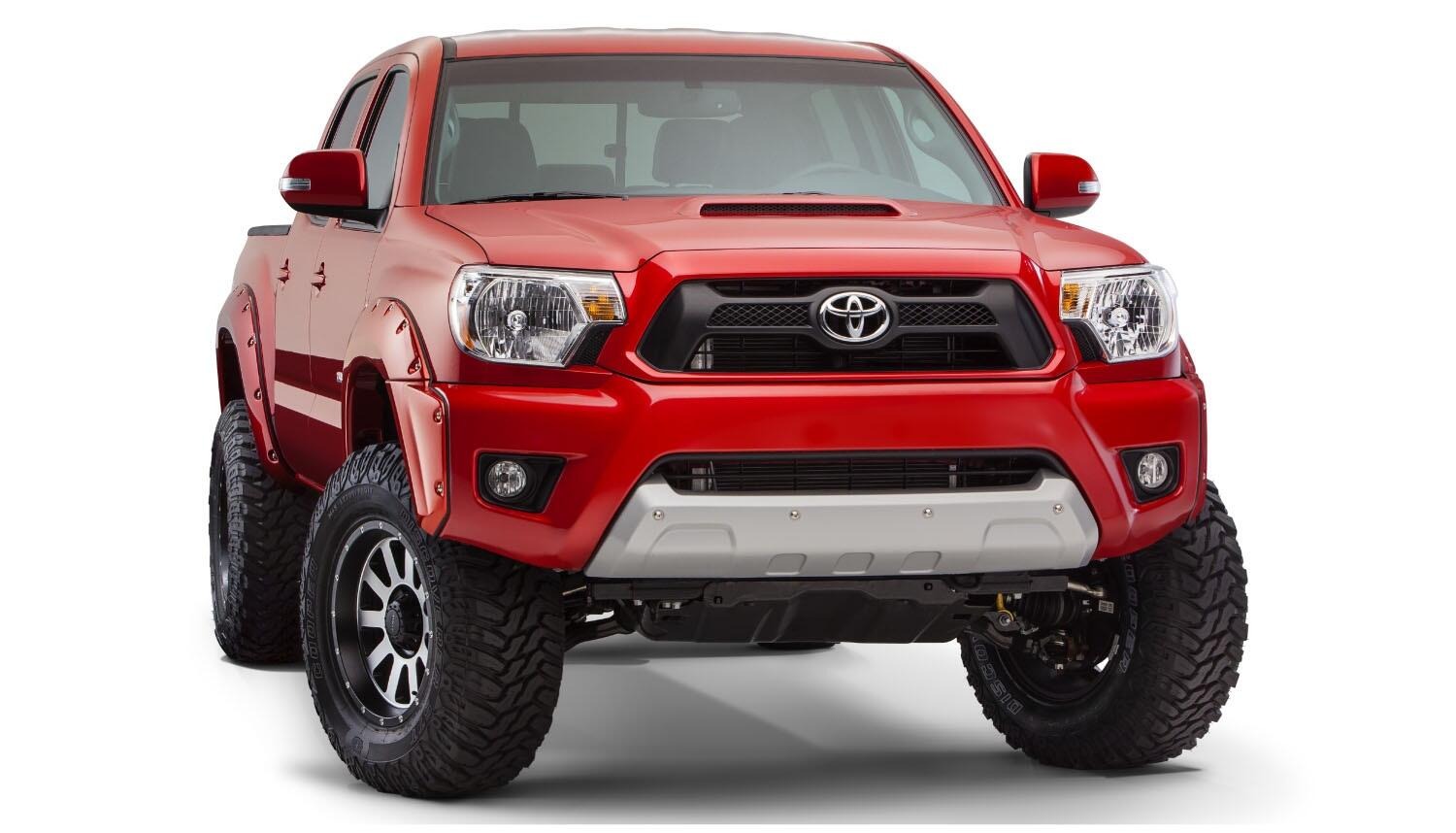 Bushwacker 31927-02 - Pocket Style Fender Flares, 4-Piece Set, 6'2" Bed