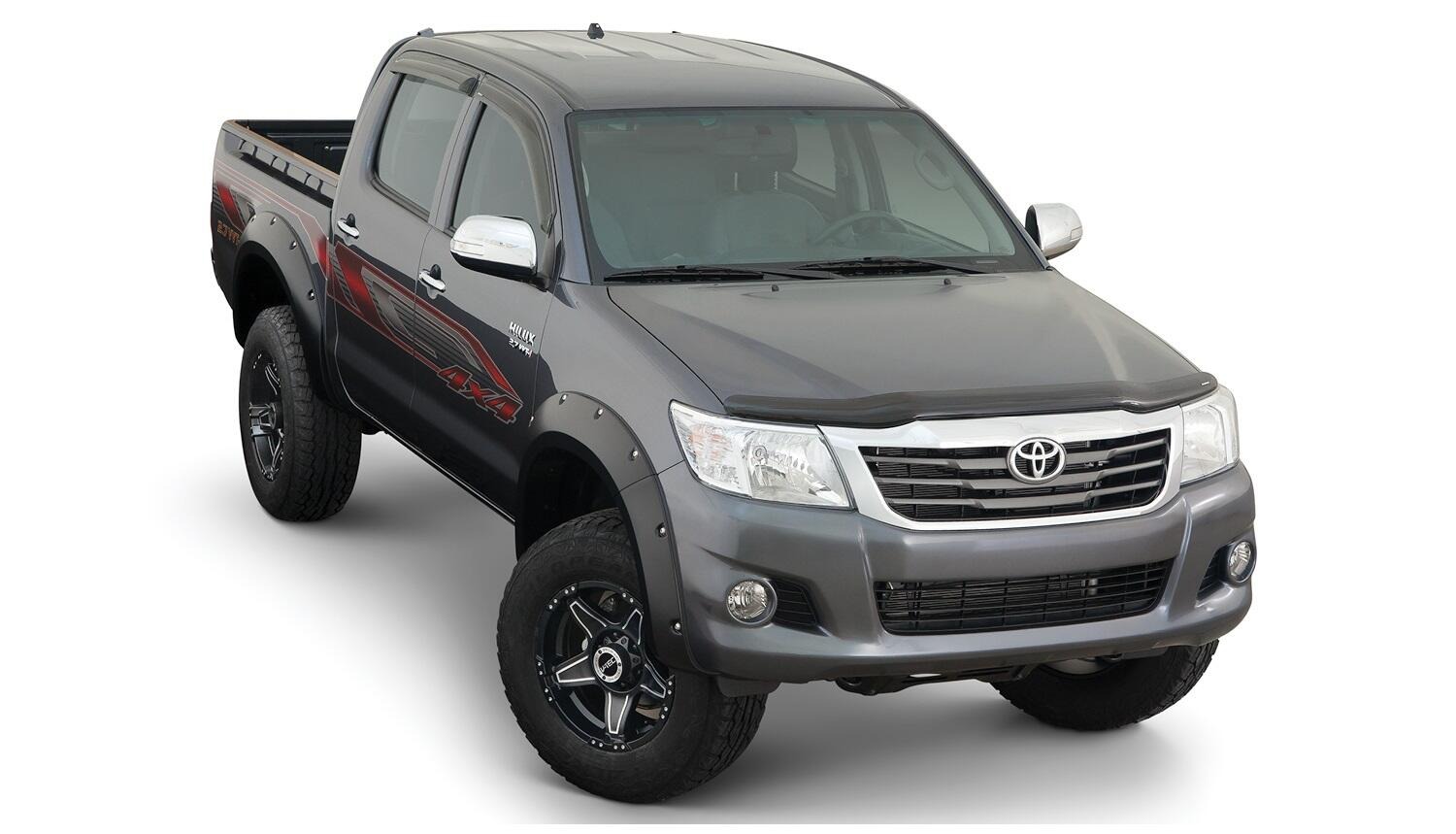 Bushwacker 31929-02 - Pocket Style Fender Flares, 4-Piece Set, Black