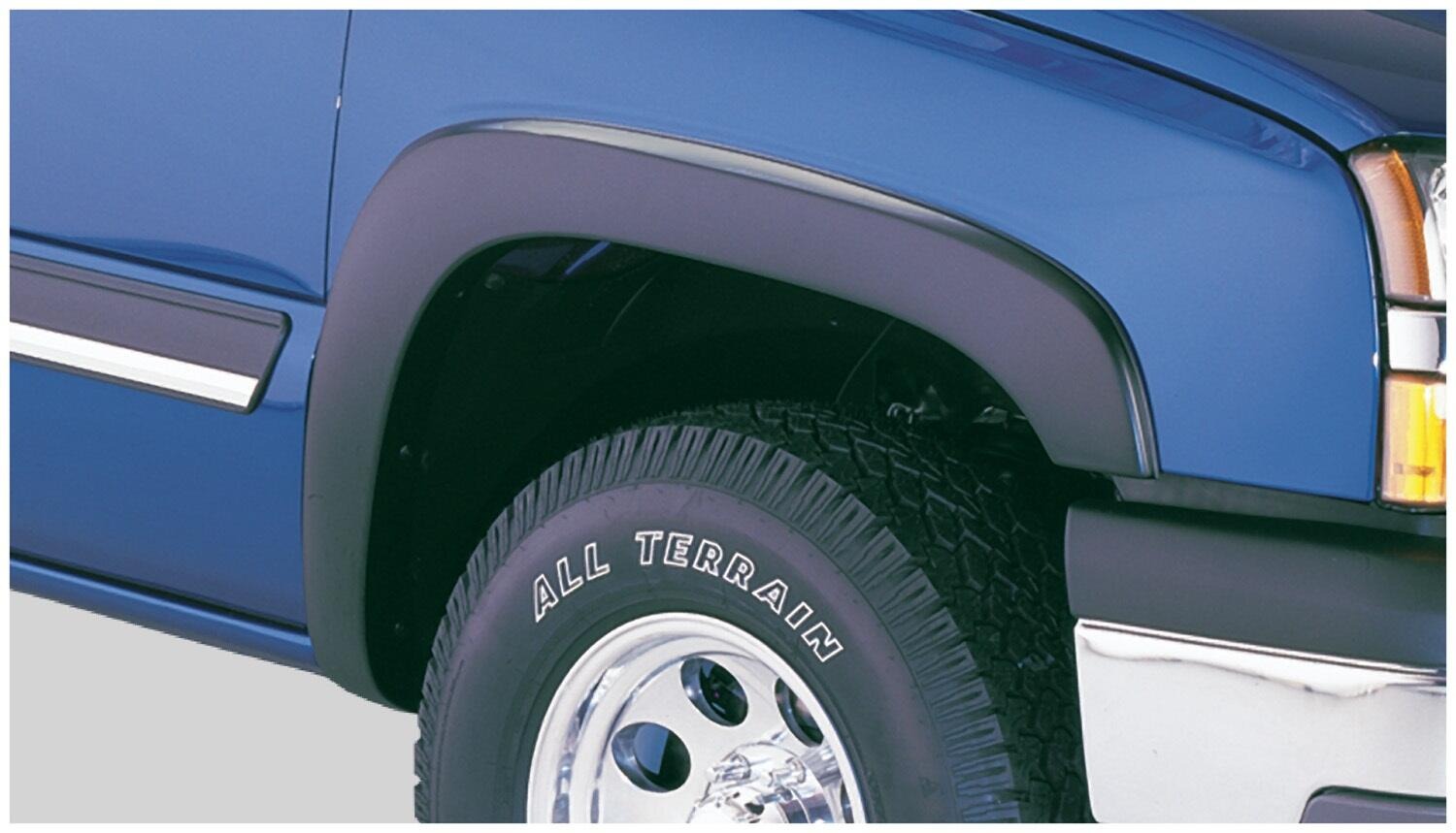 Bushwacker 40907-02 - OE Style Fender Flares, 4-Piece Set, Fleetside
