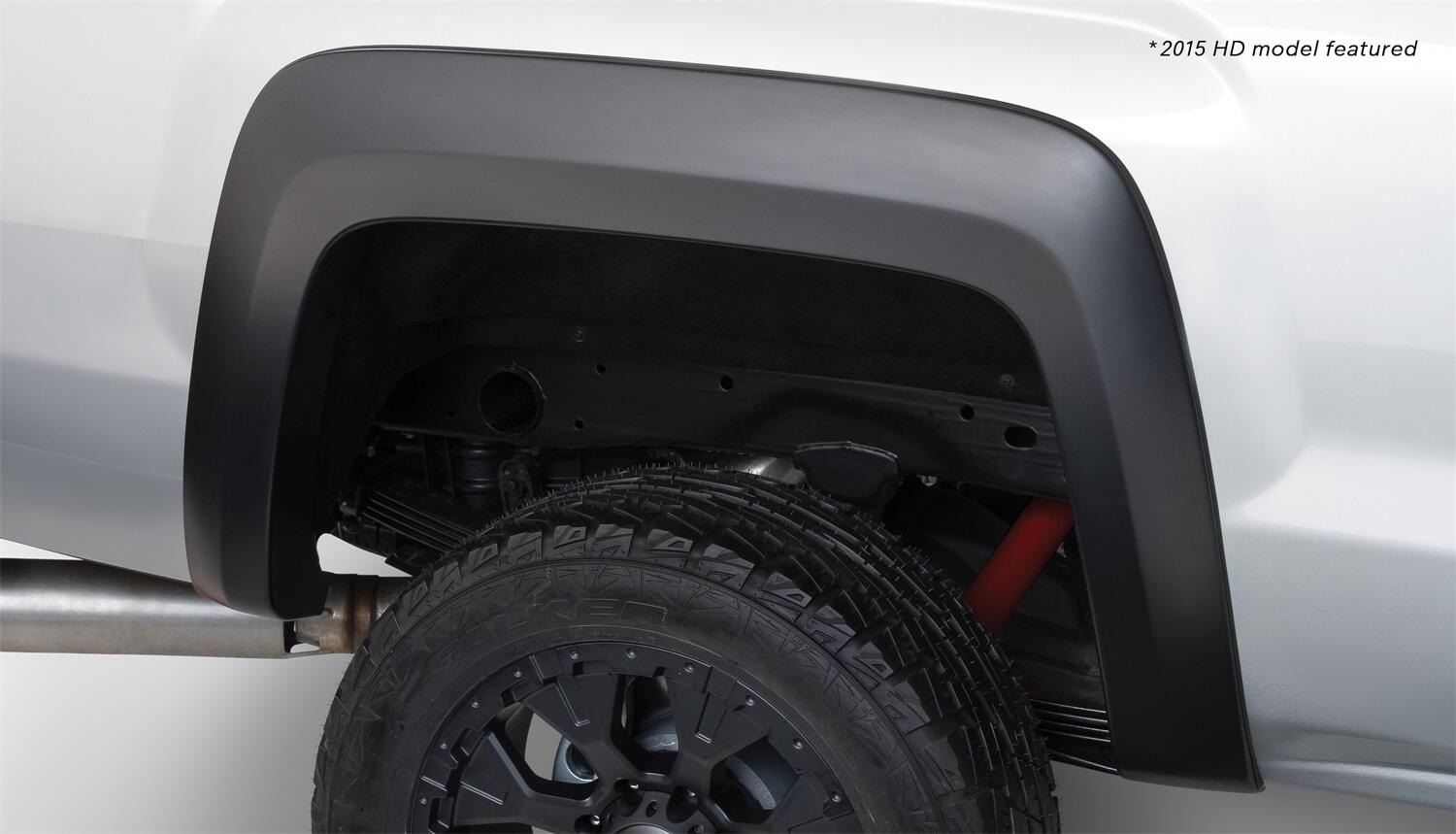 Bushwacker 40100-02 - Extend-A-Fender Flares, 2-Piece Rear, Fleetside
