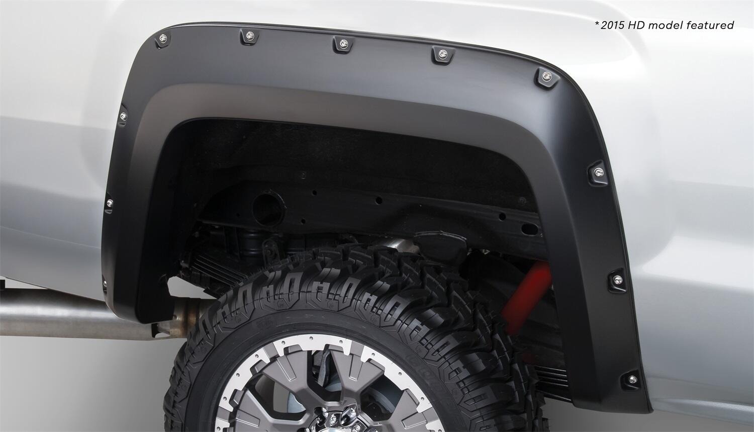 Bushwacker 40122-02 - Pocket Style Fender Flares, 2-Piece Rear, Fleetside