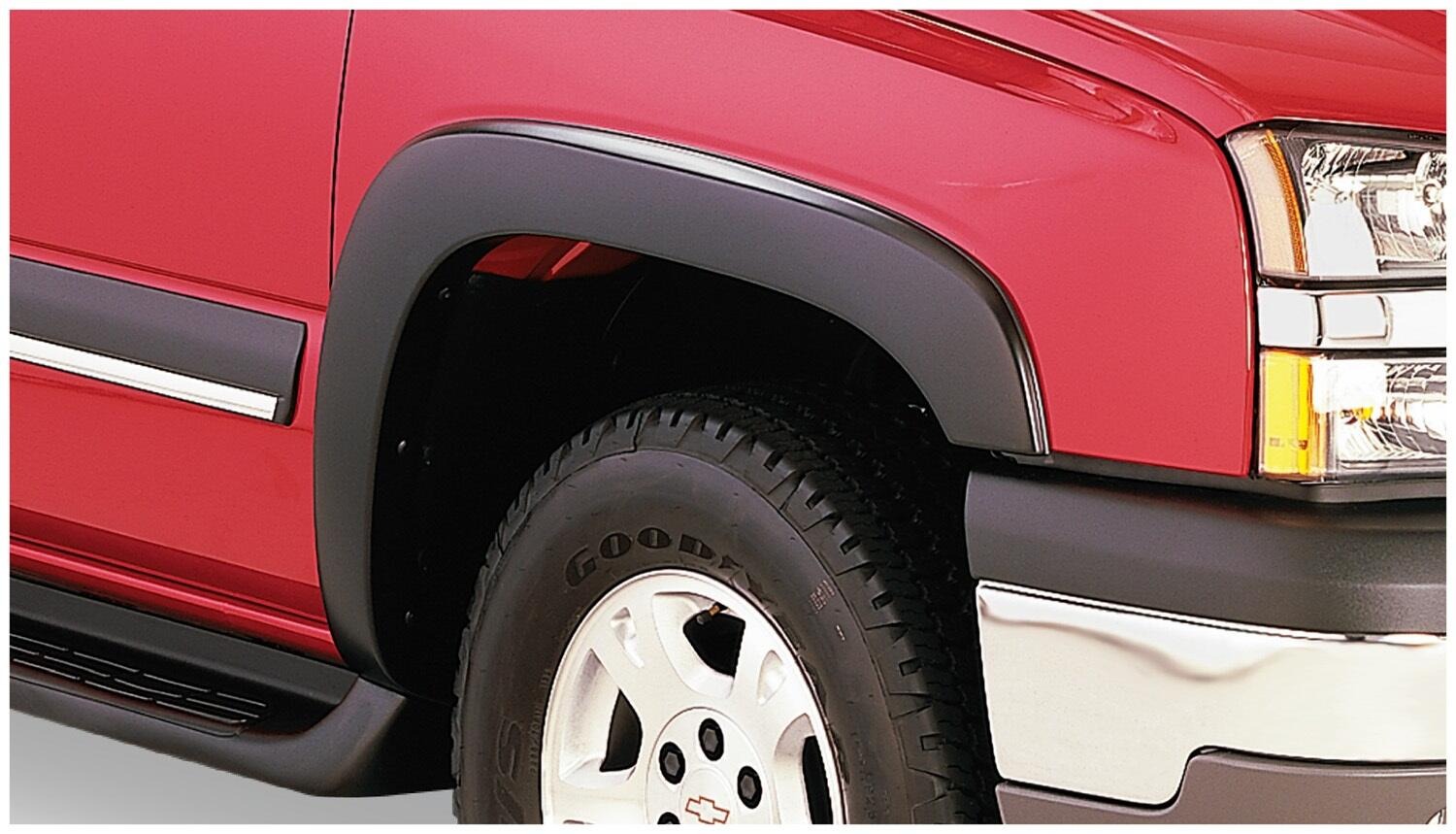 Bushwacker 40920-02 - OE Style Fender Flares, 4-Piece Set, Black