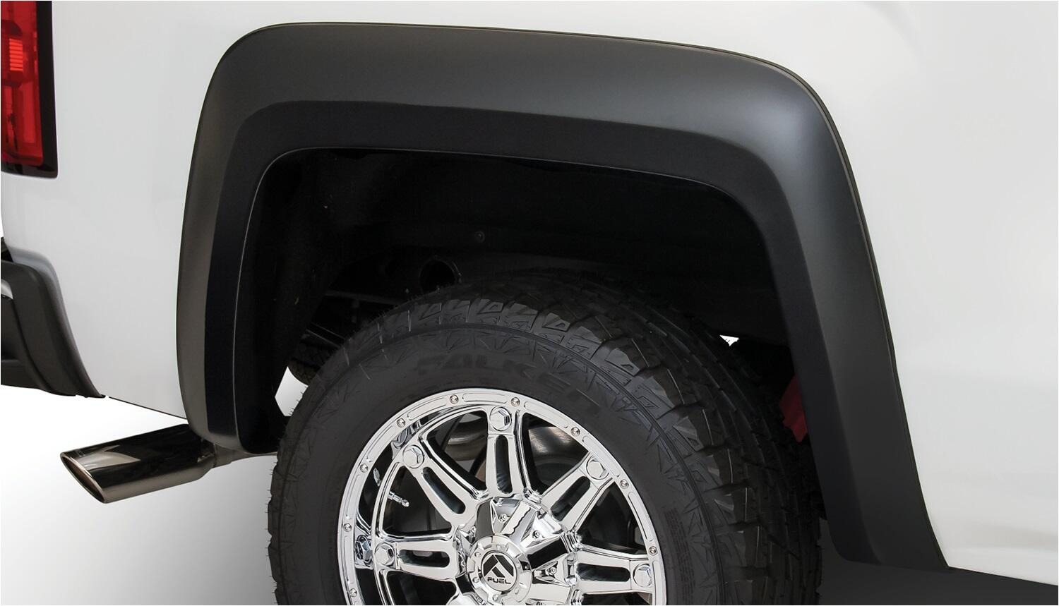 Bushwacker 40961-02 - Extend-A-Fender Flares, 4-Piece Set, Fleetside