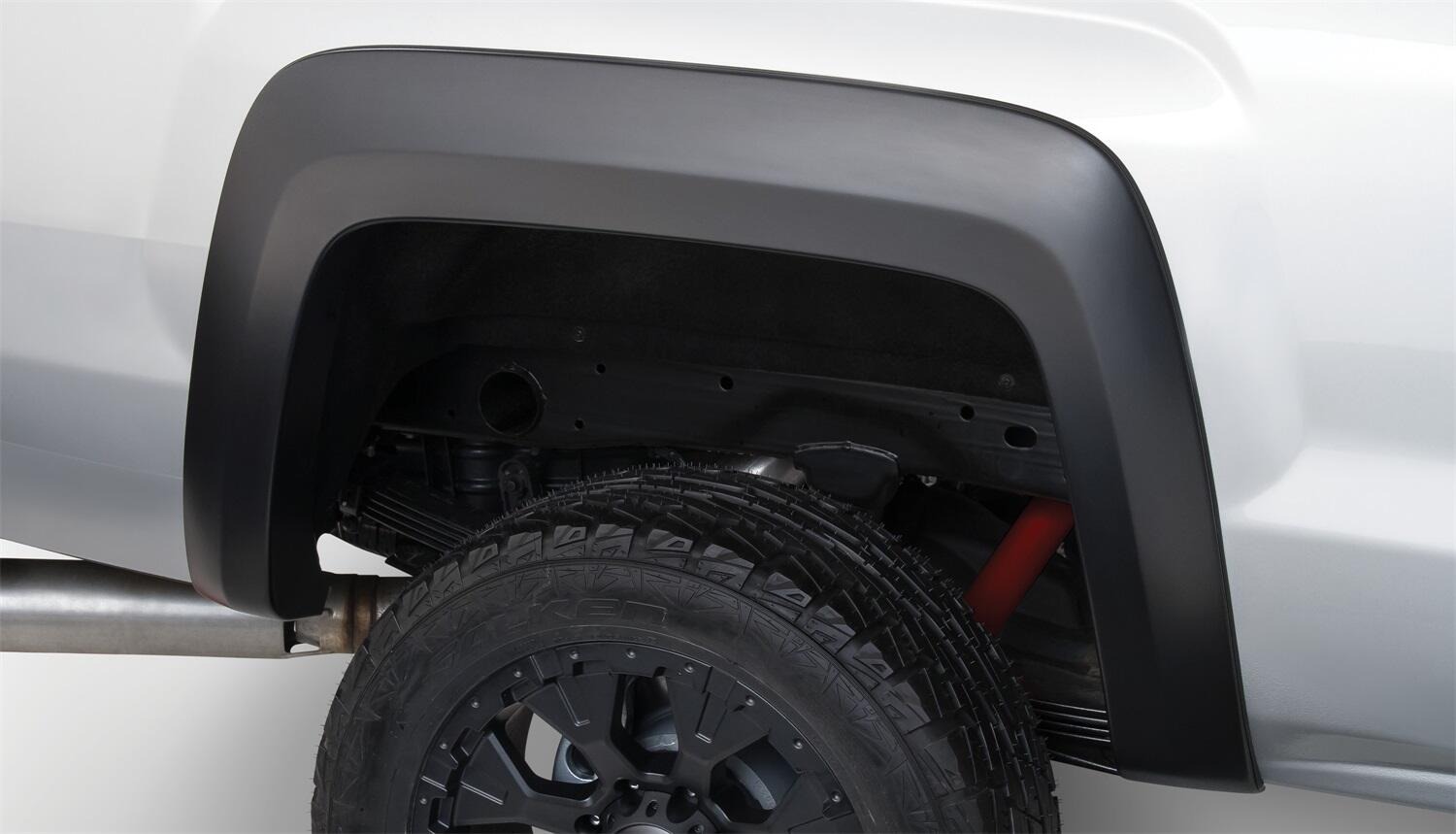 Bushwacker 40966-02 - Extend-A-Fender Flares, 4-Piece Set, Fleetside