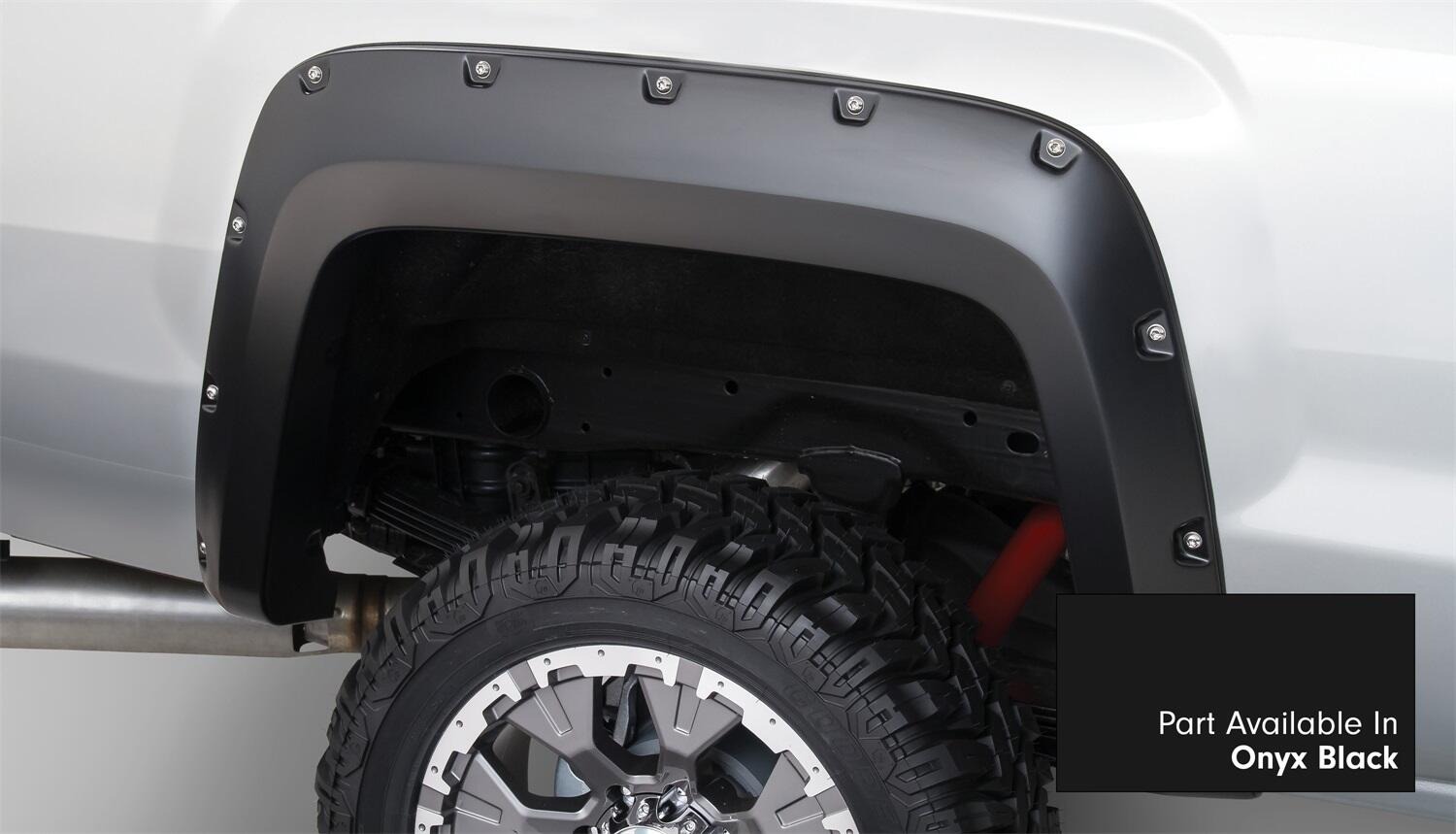 Bushwacker 40967-34 - Pocket Style Color-Matched Fender Flares, 4-Piece Set, 6'10" Bed