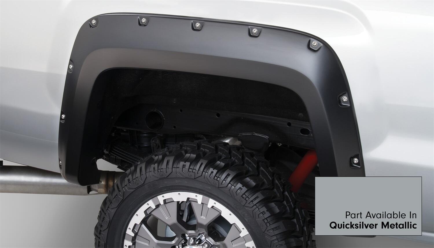 Bushwacker 40974-54 - Pocket Style Color-Matched Fender Flares, 4-Piece Set, Fleetside