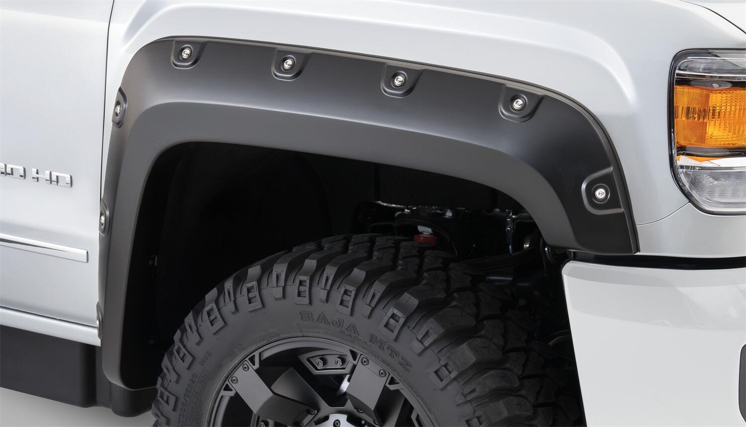 Bushwacker 40968-02 - Boss Pocket Fender Flares, 4-Piece Set, Fleetside