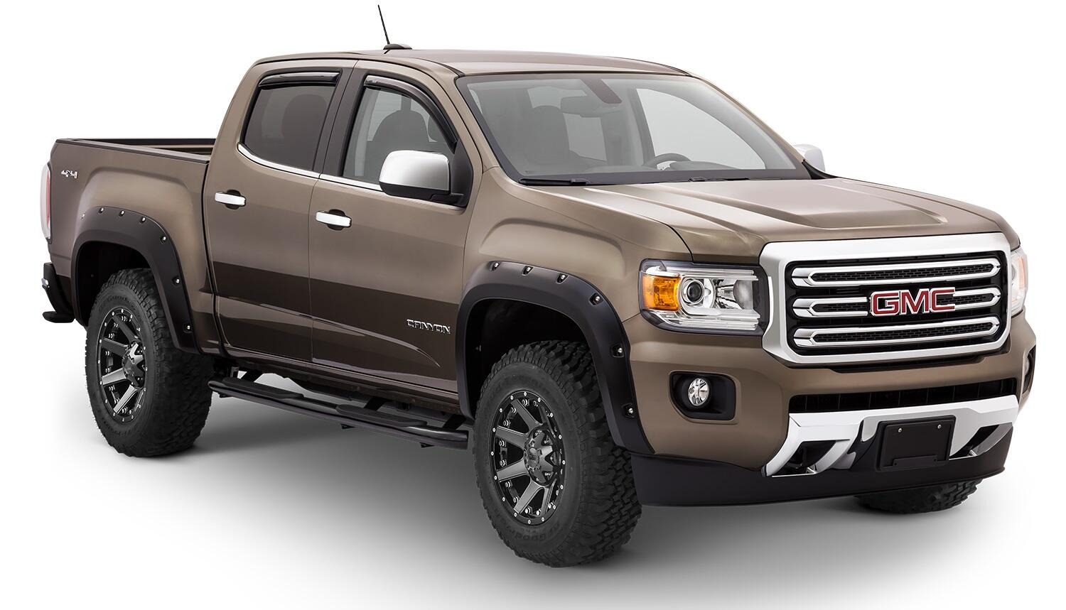 Bushwacker 40971-02 - Pocket Style Fender Flares, 4-Piece Set, 5'2" Bed