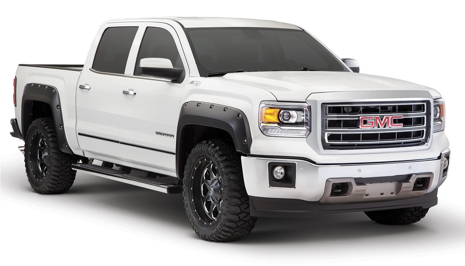 Bushwacker 40974-02 - Pocket Style Fender Flares, 4-Piece Set, Fleetside