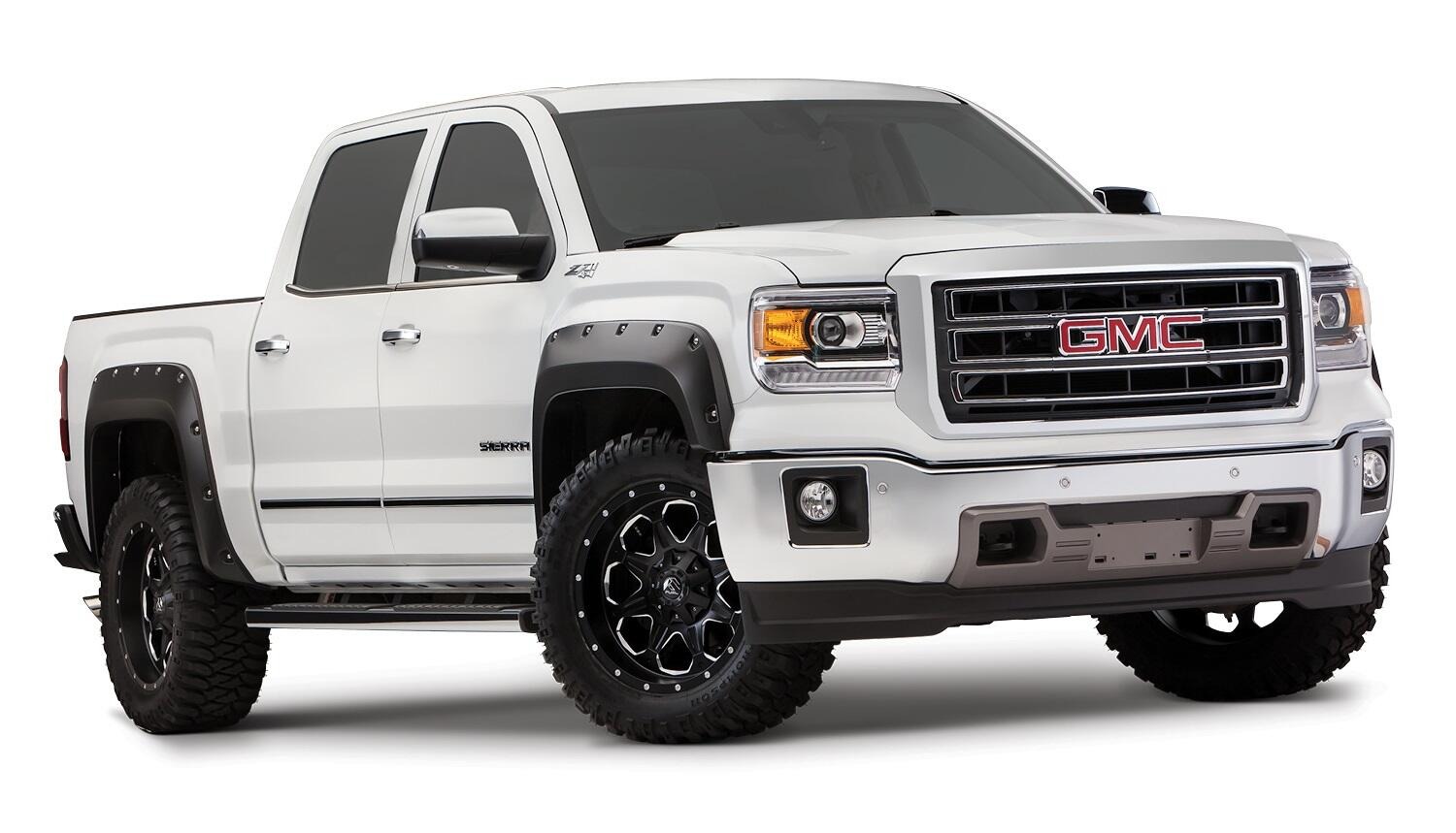 Bushwacker 40974-02 - Pocket Style Fender Flares, 4-Piece Set, Fleetside