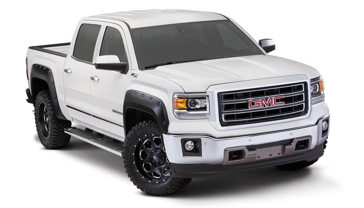 Bushwacker 40974-02 - Pocket Style Fender Flares, 4-Piece Set, Fleetside