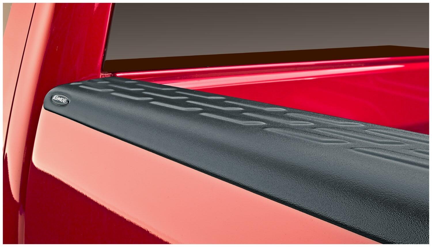 Bushwacker 49516 - Ultimate Bed Rail Caps, 5'9" Bed, Black