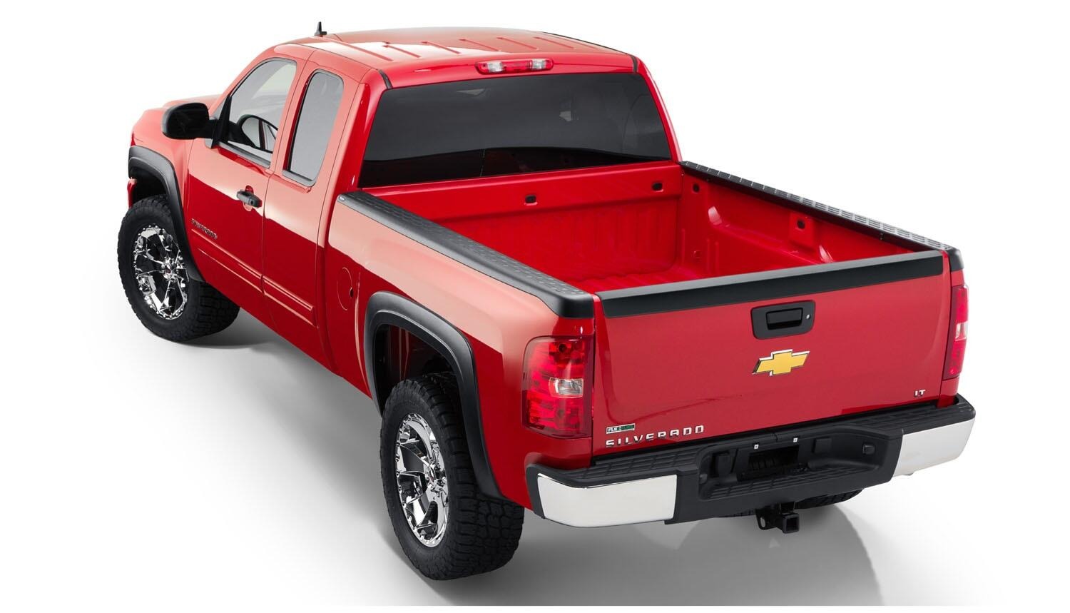 Bushwacker 49516 - Ultimate Bed Rail Caps, 5'9" Bed, Black