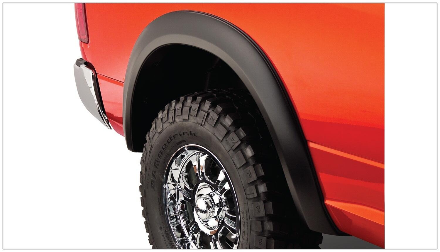 Bushwacker 50902-11 - Extend-A-Fender Flares, 4-Piece Set, Fleetside