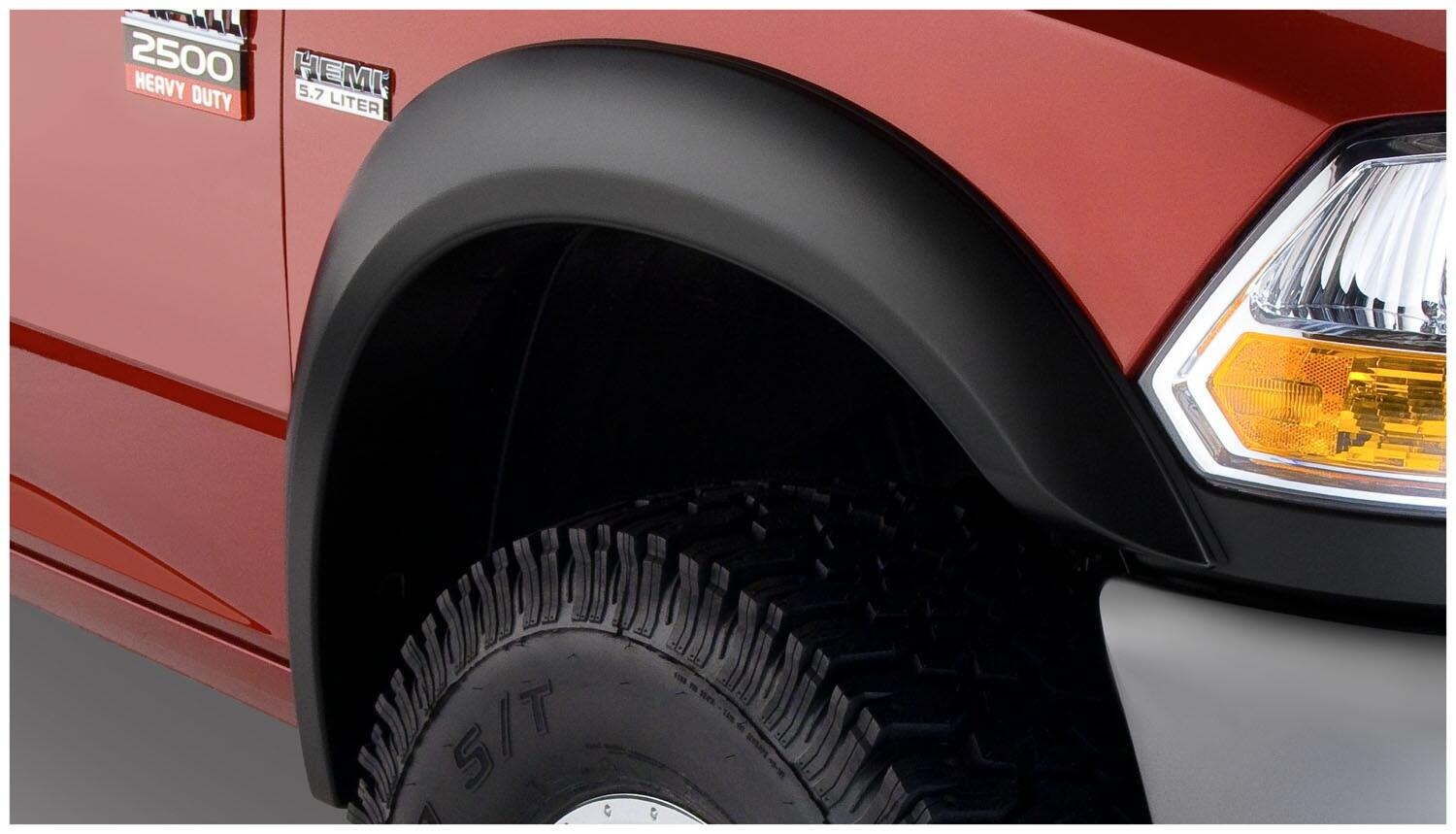 Bushwacker 50918-02 - Extend-A-Fender Flares, 4-Piece Set, Fleetside