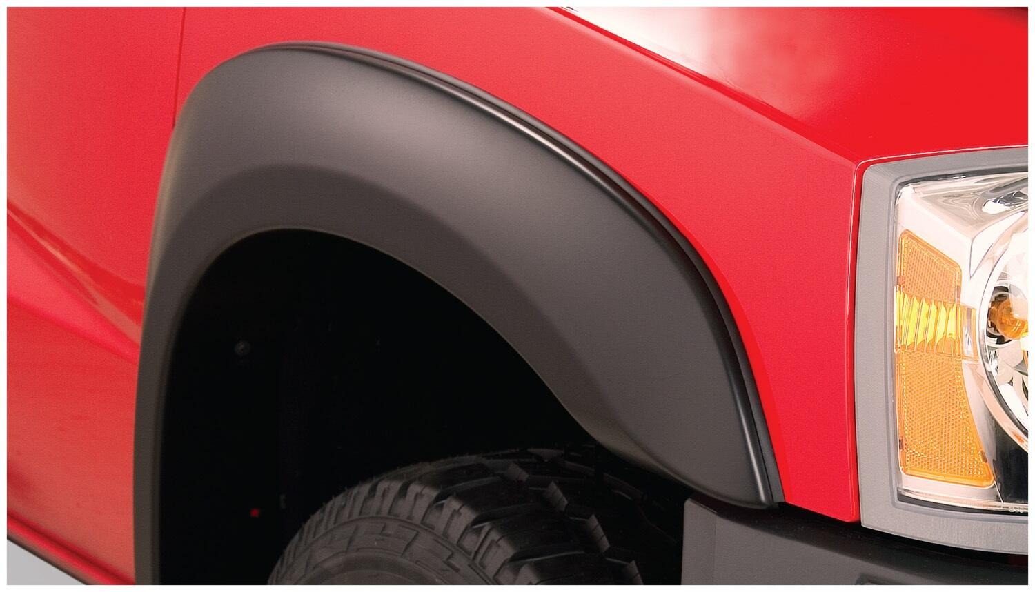 Bushwacker 51908-02 - Extend-A-Fender Flares, 4-Piece Set, Crew Cab